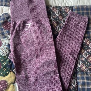 Gymshark Vital Seamless Leggings - Purple Size SMALL